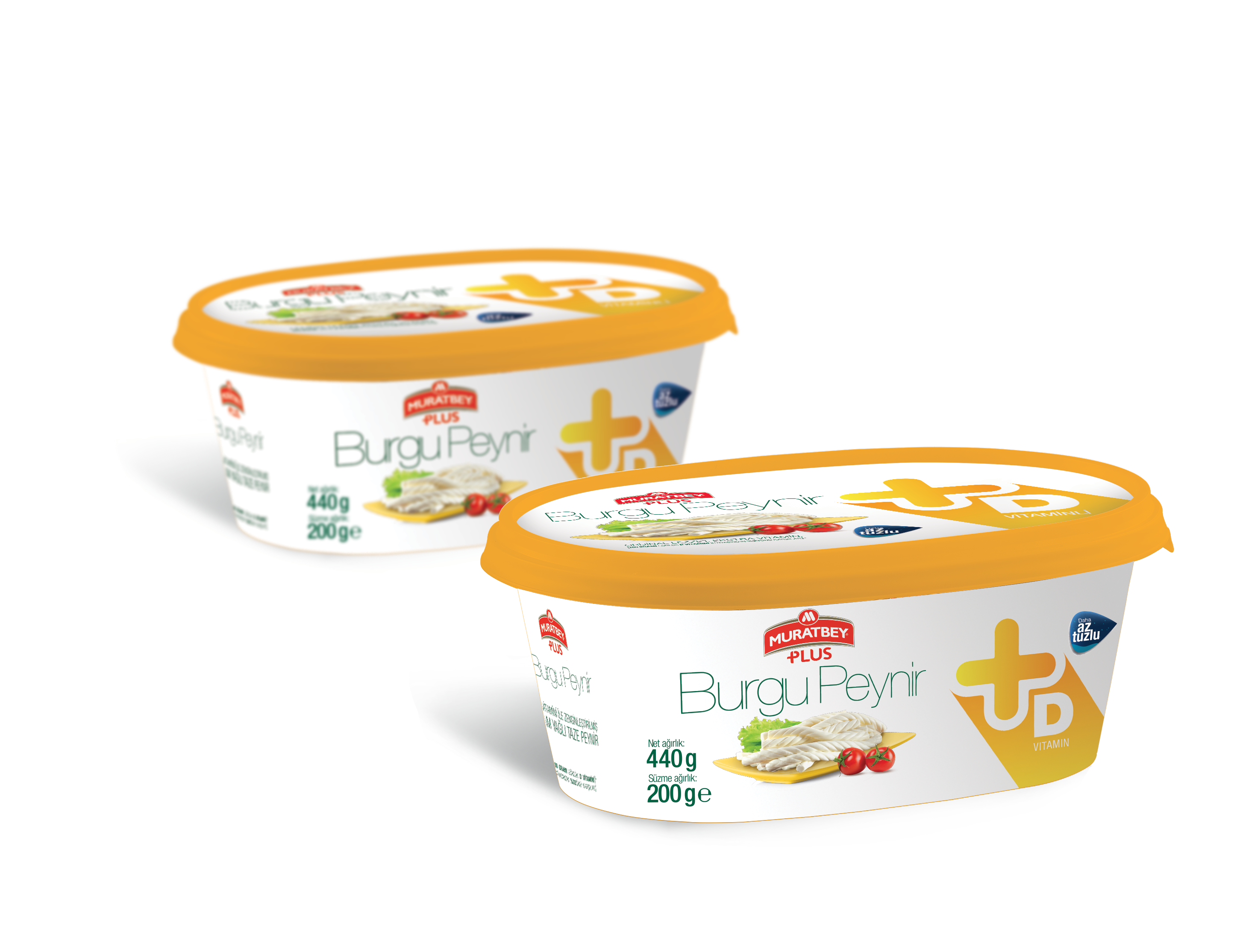 Muratbey D Vitaminli Burgu Peynir 200 gr