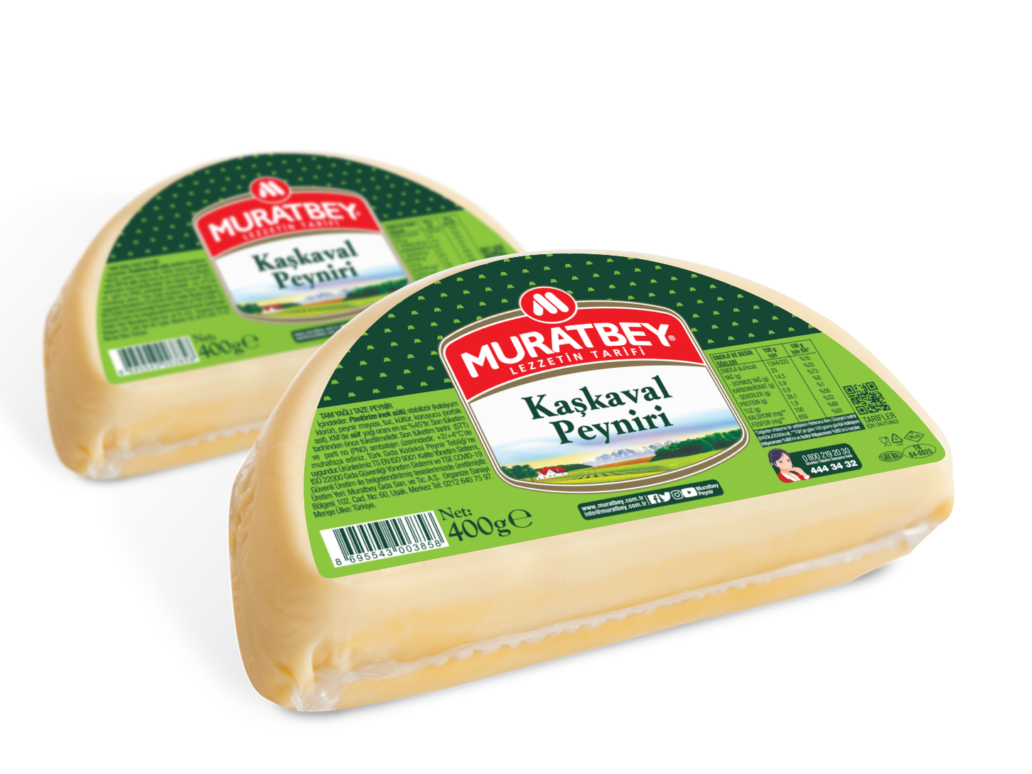 Muratbey Kaşkaval Peyniri 400 gr