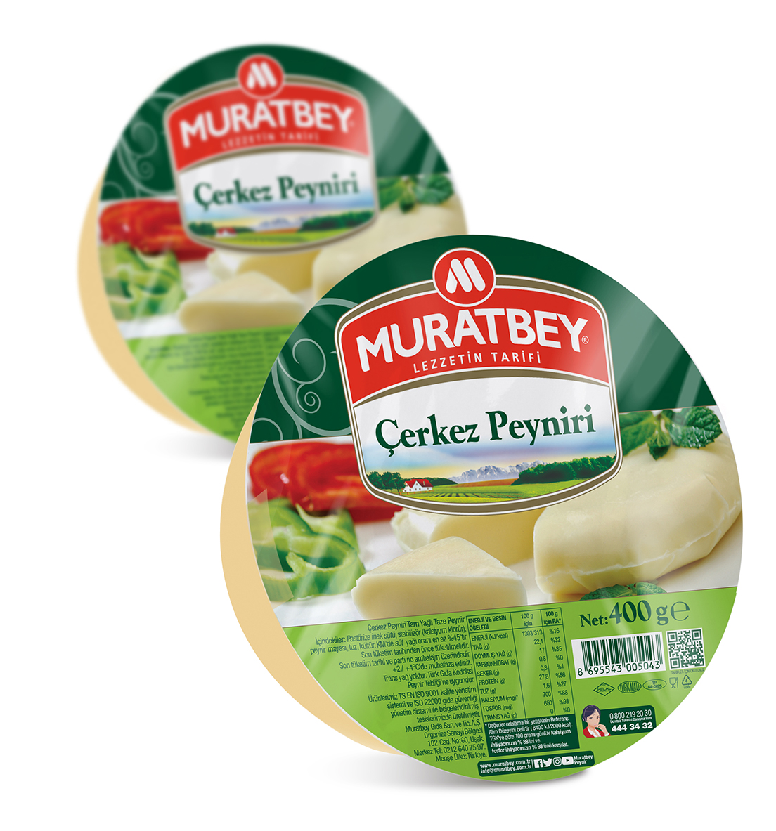 Muratbey Çerkez Peyniri 400 gr