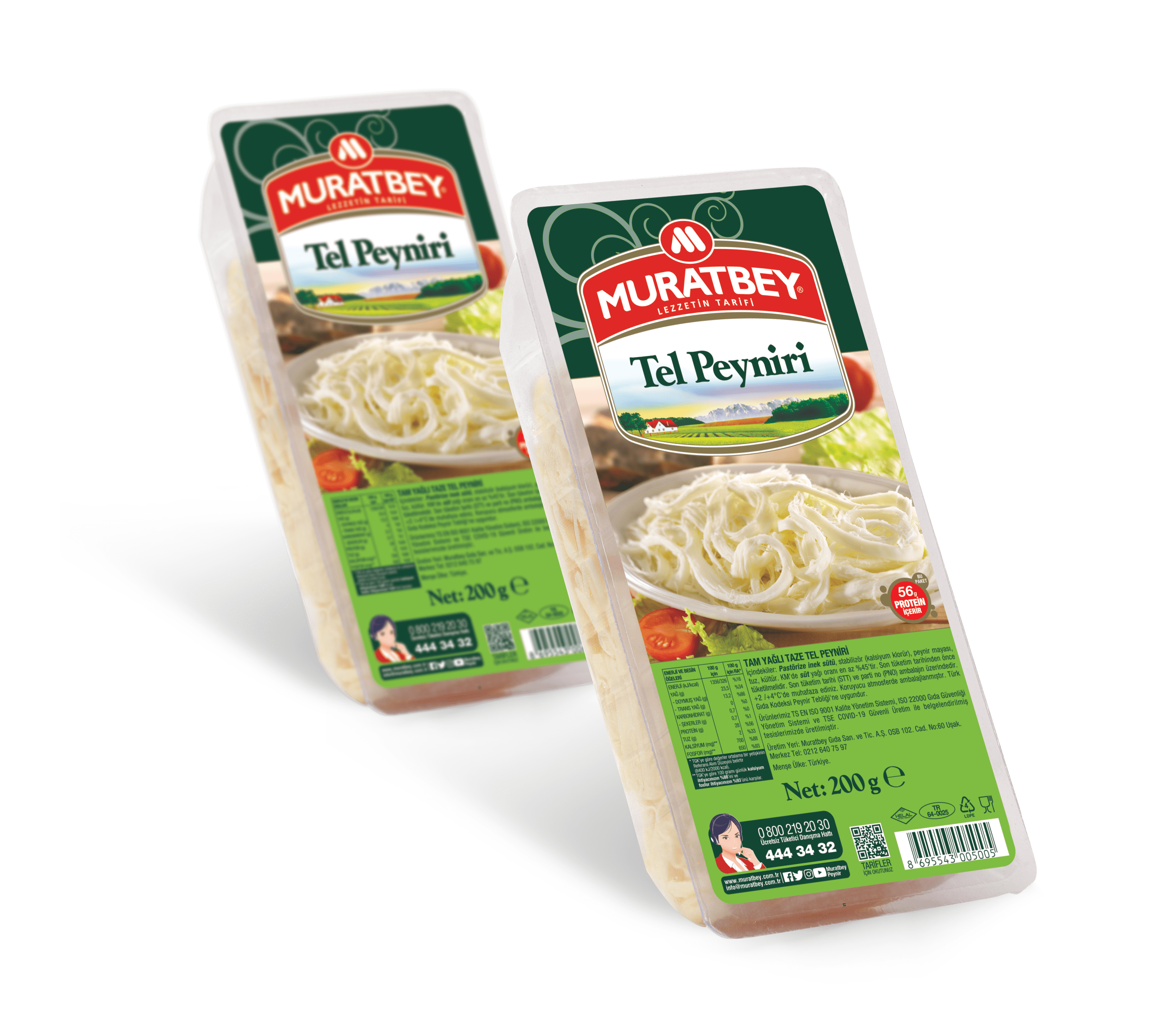 Muratbey Tel Peynir 200 gr
