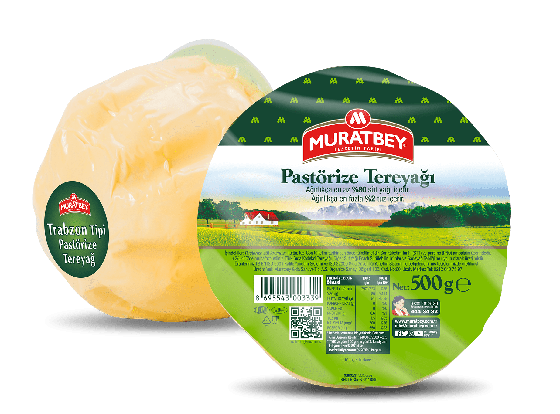 Muratbey Tereyağı 500 gr